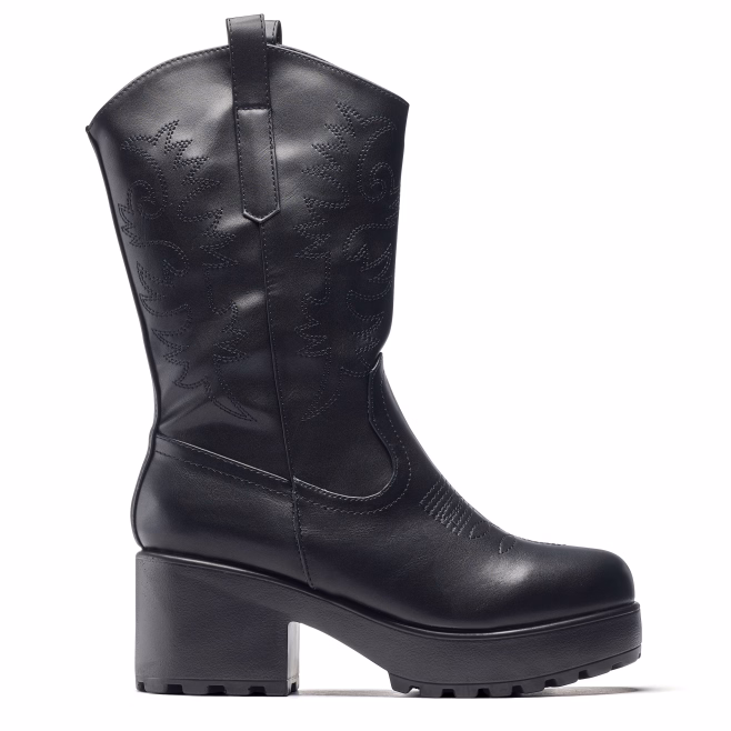 Сапоги-казаки KOI Footwear WINTU Long Chunky Western Cowboy